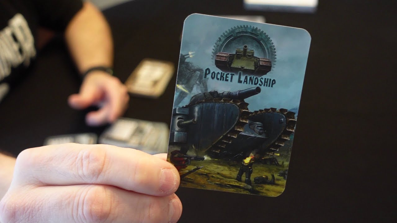Pocket Landship unboxing