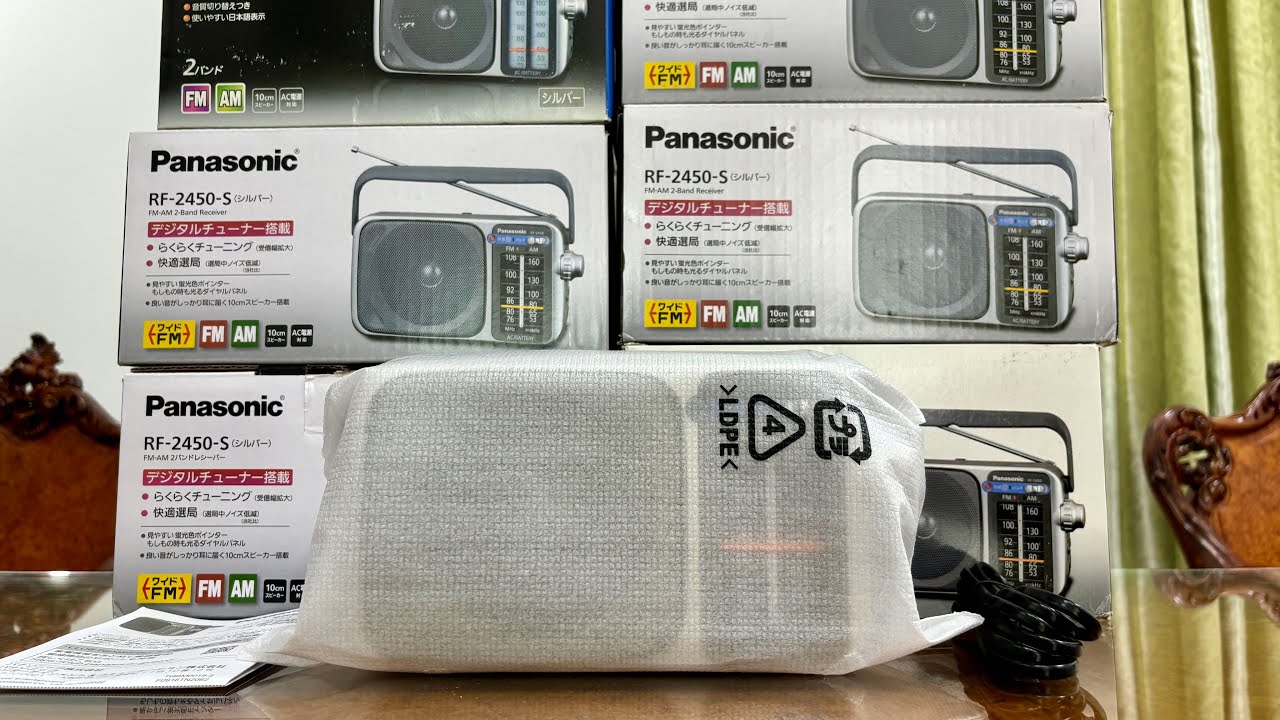 Lô Radio Nhật Tồn Kho Mới Nguyên Hộp FM108 Tiếng Cực Hay (0916.95.05.95)