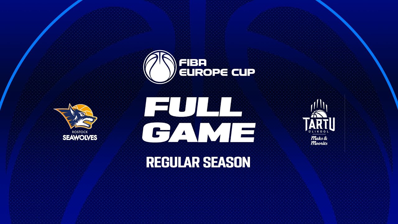 Rostock Seawolves v Tartu Ulikool Maks & Moorits | Full Basketball Game | FIBA Europe Cup 2025-26