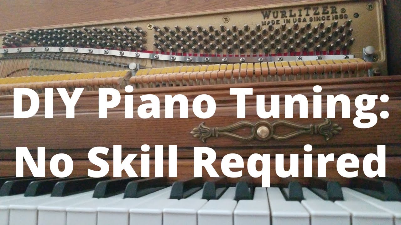No-Skill-Required DIY Piano Tuning Tutorial - AEyers Weekly #35