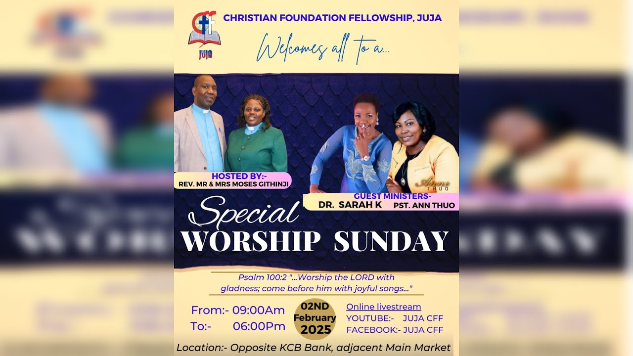 Special Worship Sunday :: February Miracle Service :: Pst Anne Thuo & Dr. Sarah K :: 2nd Feb 2025