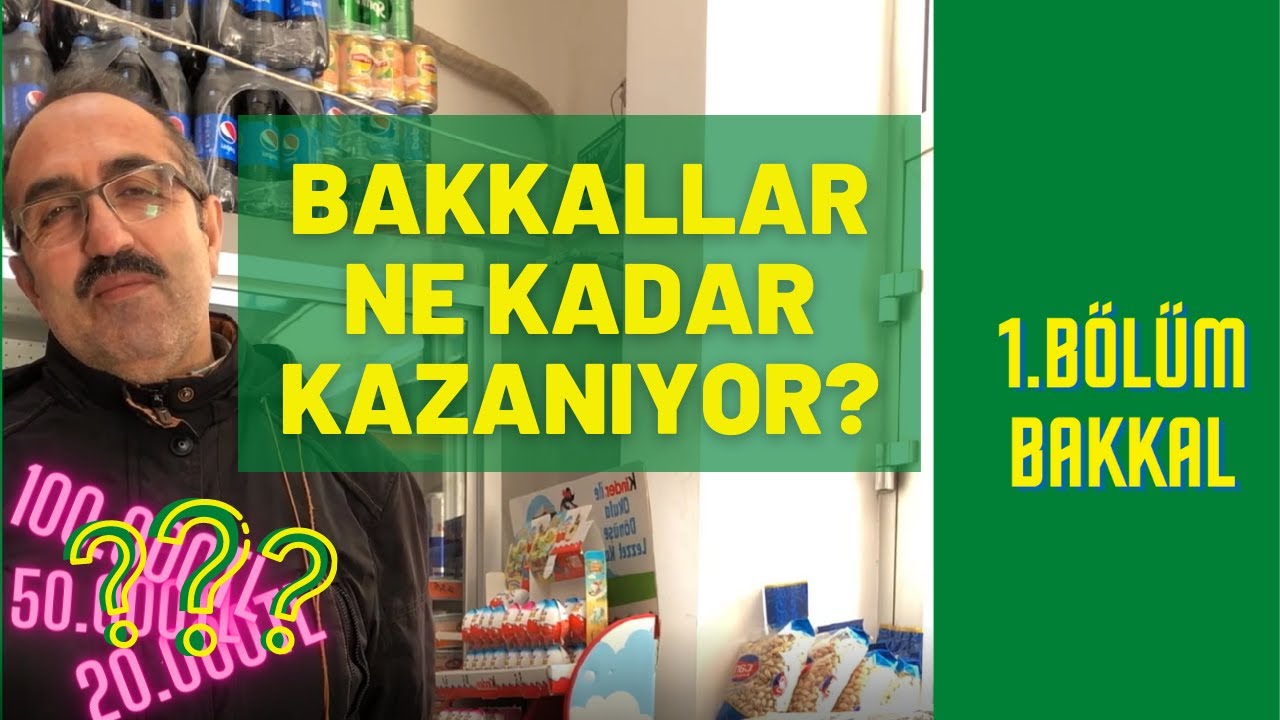 Bakkallar Ne Kadar Kazanıyor? Mahalle Bakkallığı
