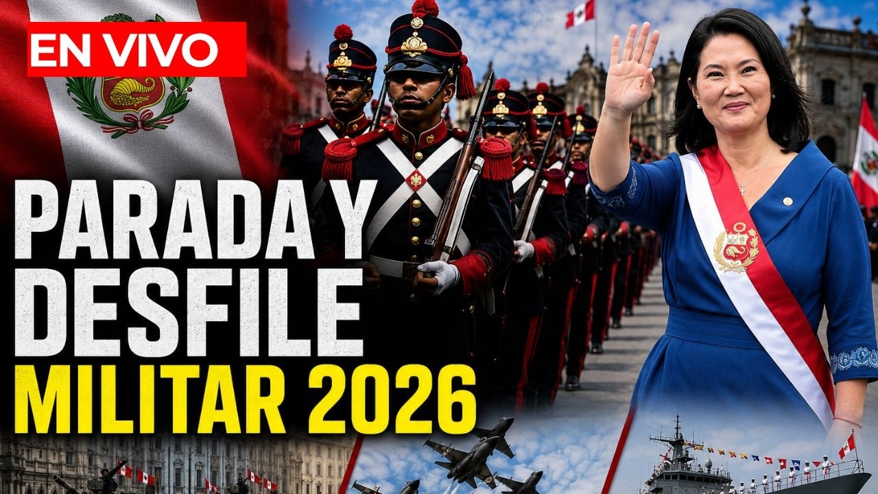🔴 GRAN PARADA Y DESFILE MILITAR POR FIESTAS PATRIAS 2026 | EN VIVO | El Comercio