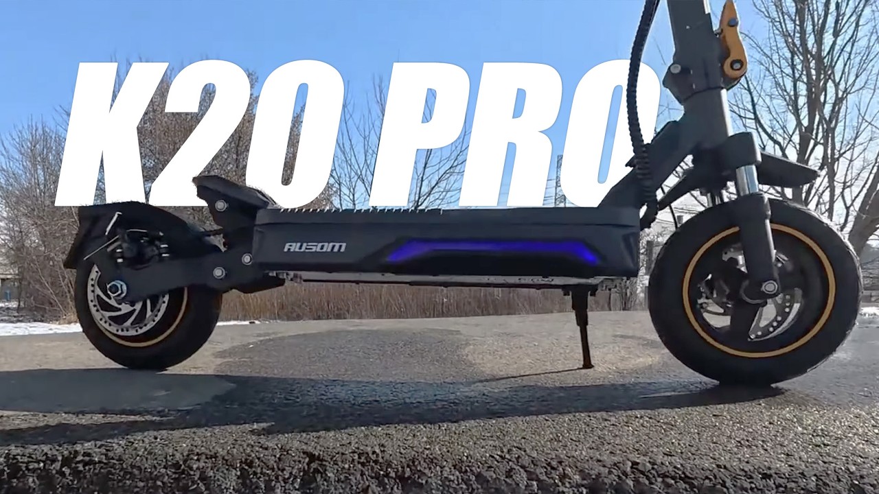 Ausom K20 Pro (Laluz 2 Pro) &ndash; Recenzja nowej hulajnogi 1000W z NFC