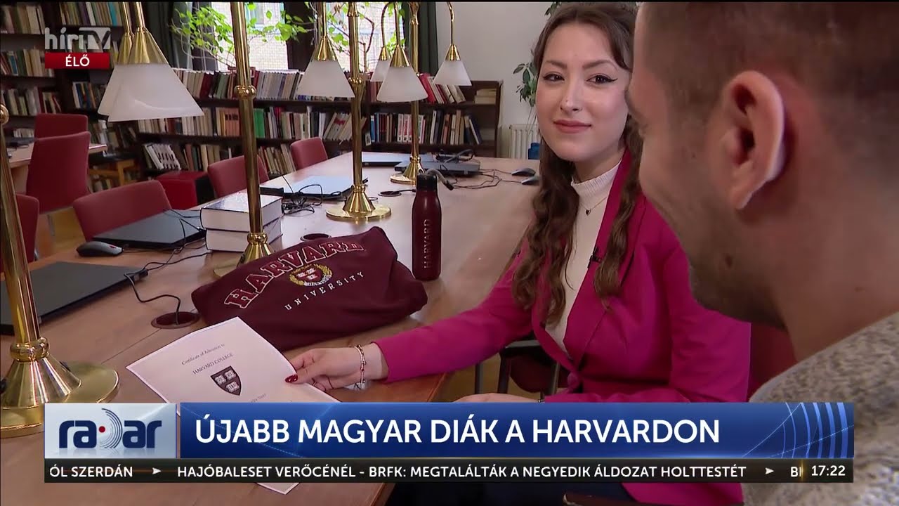 Radar - Újabb magyar diák a Harvardon - HÍR TV