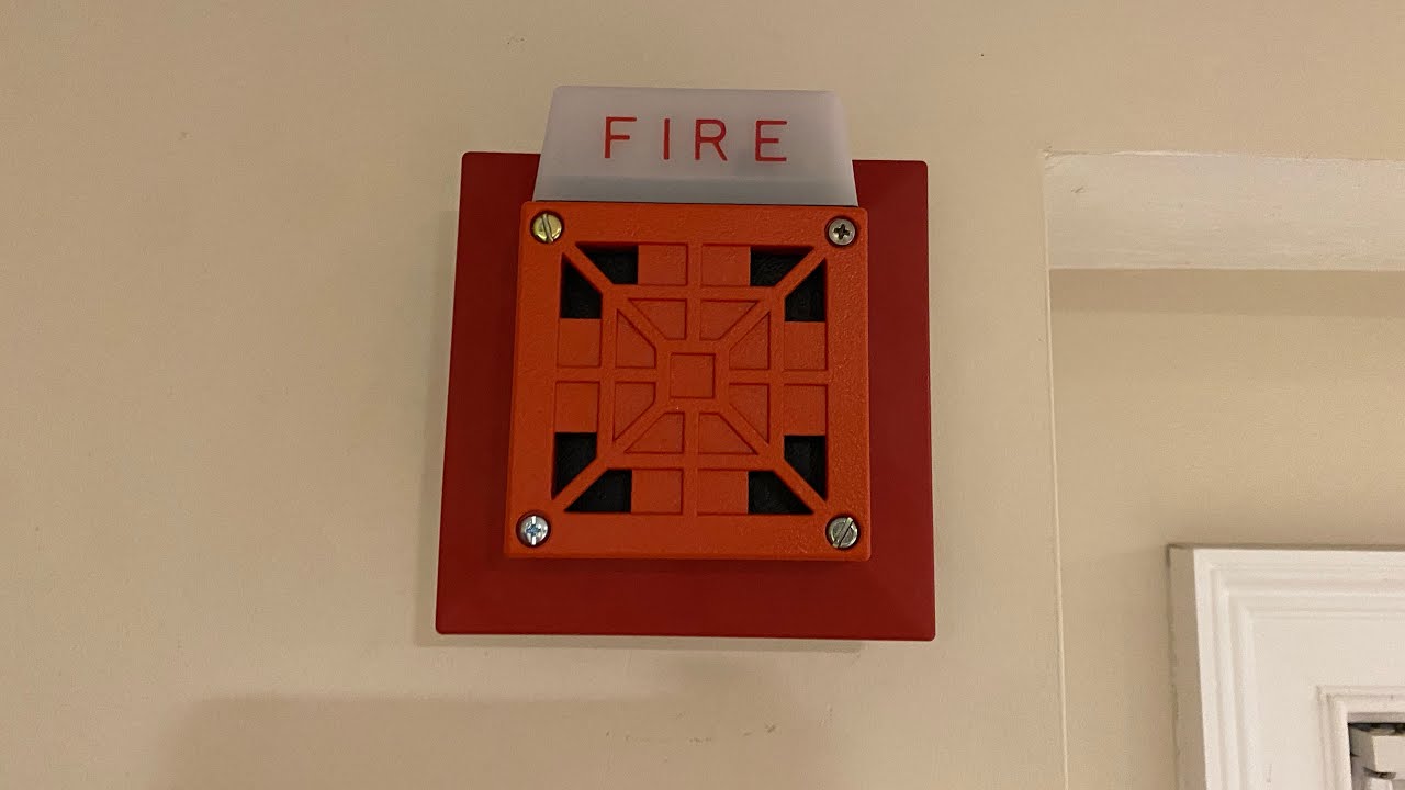 Basement Fire System Test 25 | Wheelock 7002Ts