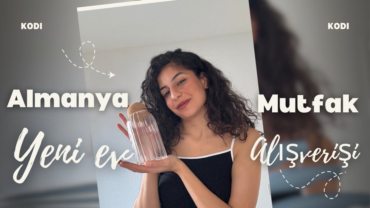 Almanya’daki Yeni Evimin Mutfak Alışverişi 👩🏽‍🍳 #almanya 