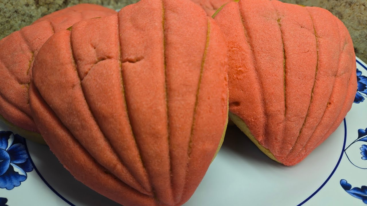 Como hacer conchas corazón 