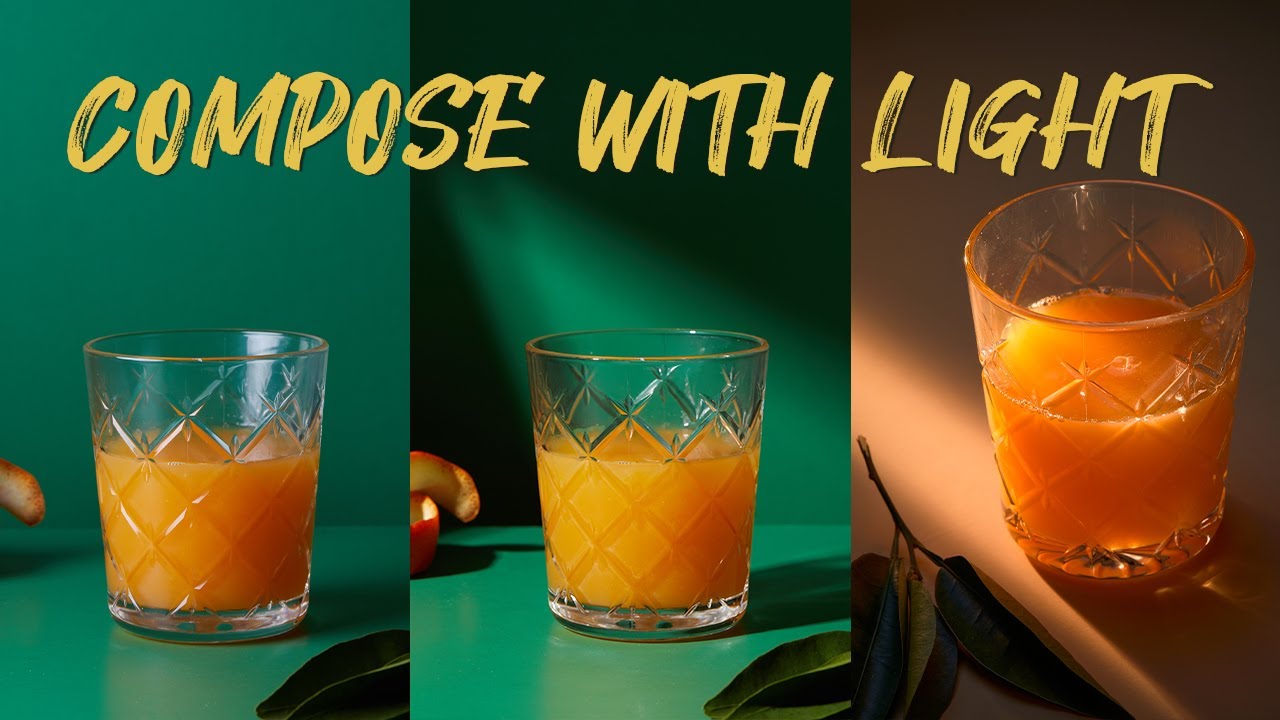 Использование света для улучшения композиции в фуд-фотографии