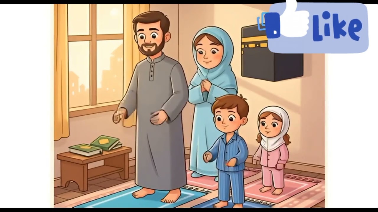 تعليم صلاة الصباح الاطفال 🤲🤲🤲🤲🤲🤲🤲🤲🤲🤲