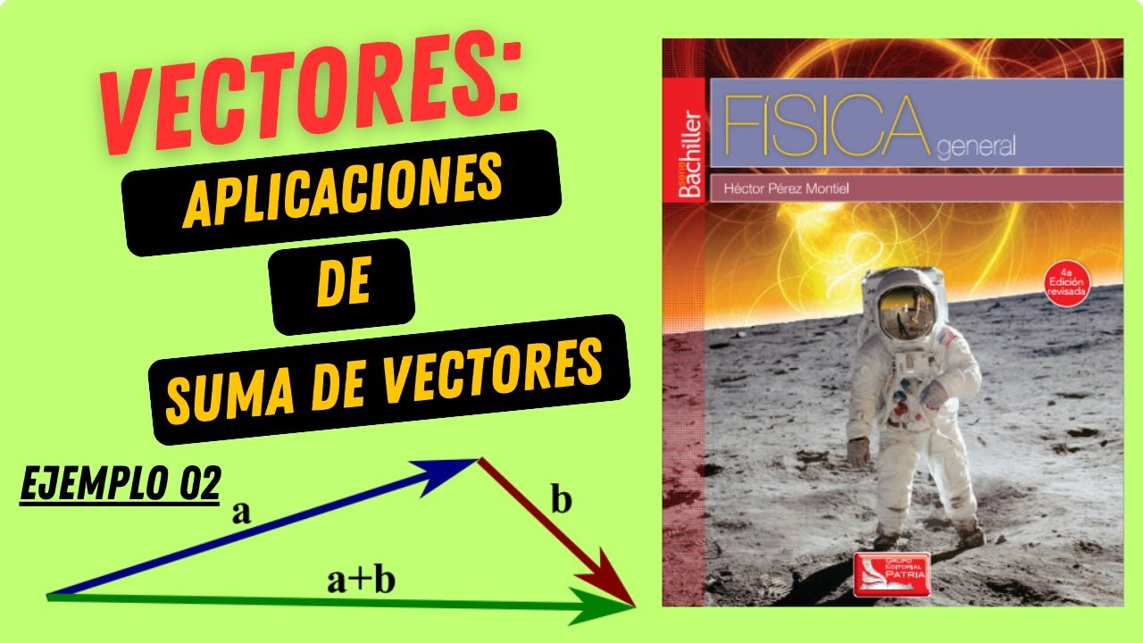 Aplicación de suma de vectores, ejemplo 02