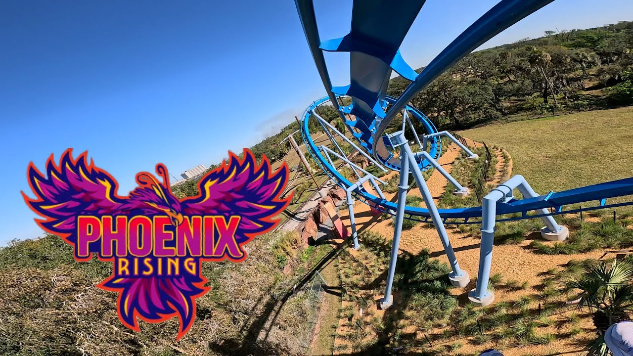 Phoenix Rising, Wide-Angle POV | Busch Gardens Tampa Bay