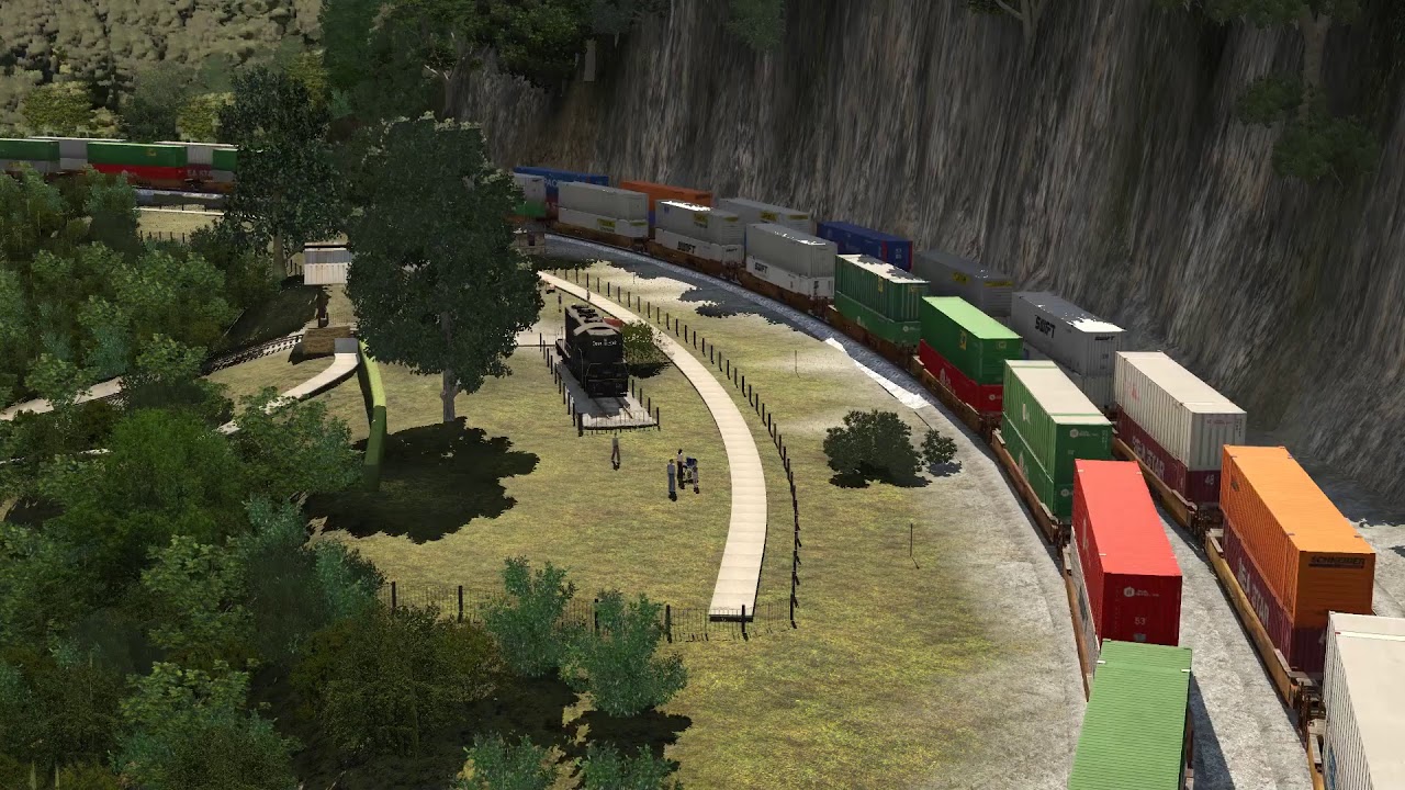 Trainz Railroad Simulator 2019- LIVE Horseshoe Curve Railfanning