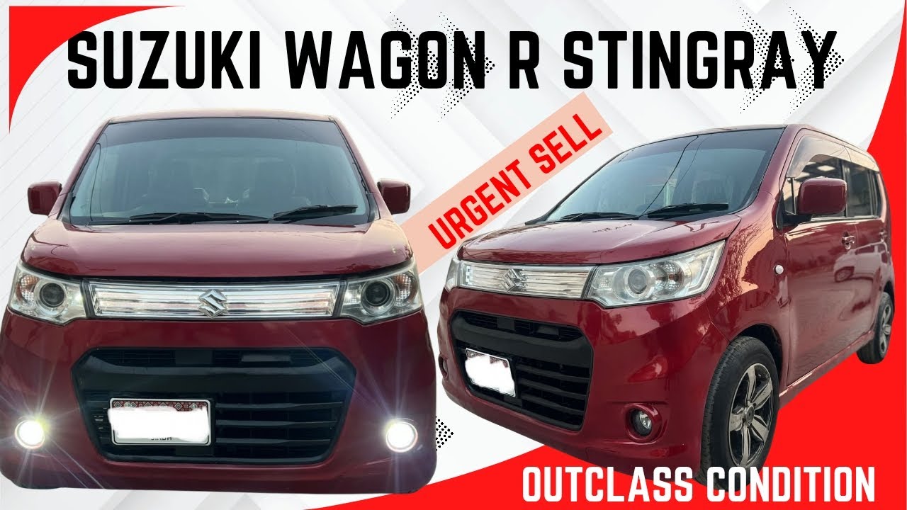 Suzuki Wagon R Stingray 2013 Review | JDM Full Option  Fuel Average | Features & Specs