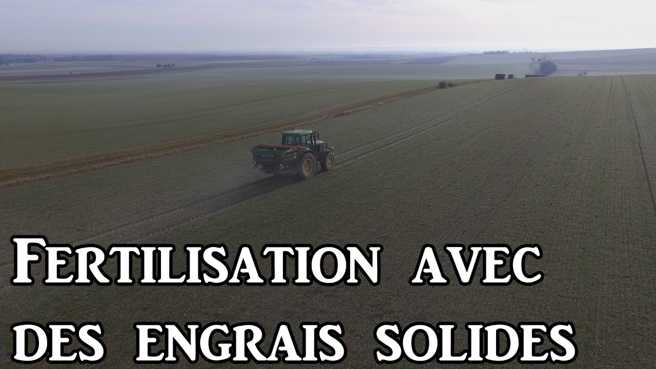 La fertilisation hivernale : Les engrais solide