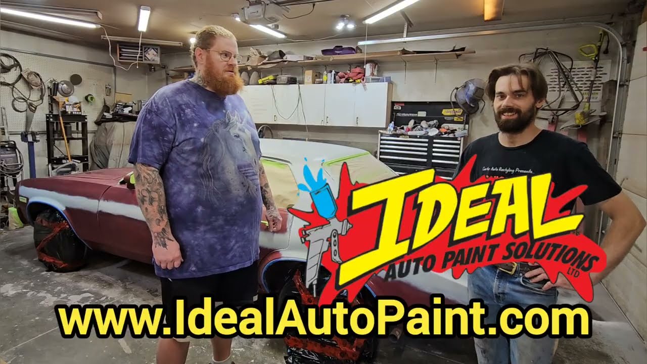 $50M LUXURY Car gets PAINT 😲 Spraying House of Kolor with CHEAP electric paint gun
