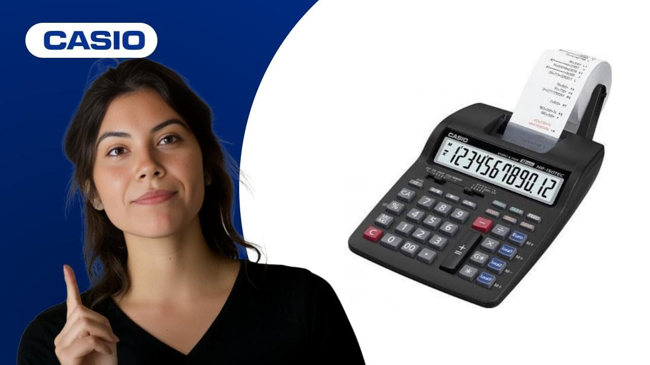 Cómo solucionar error E en calculadora Casio HR-150TEC