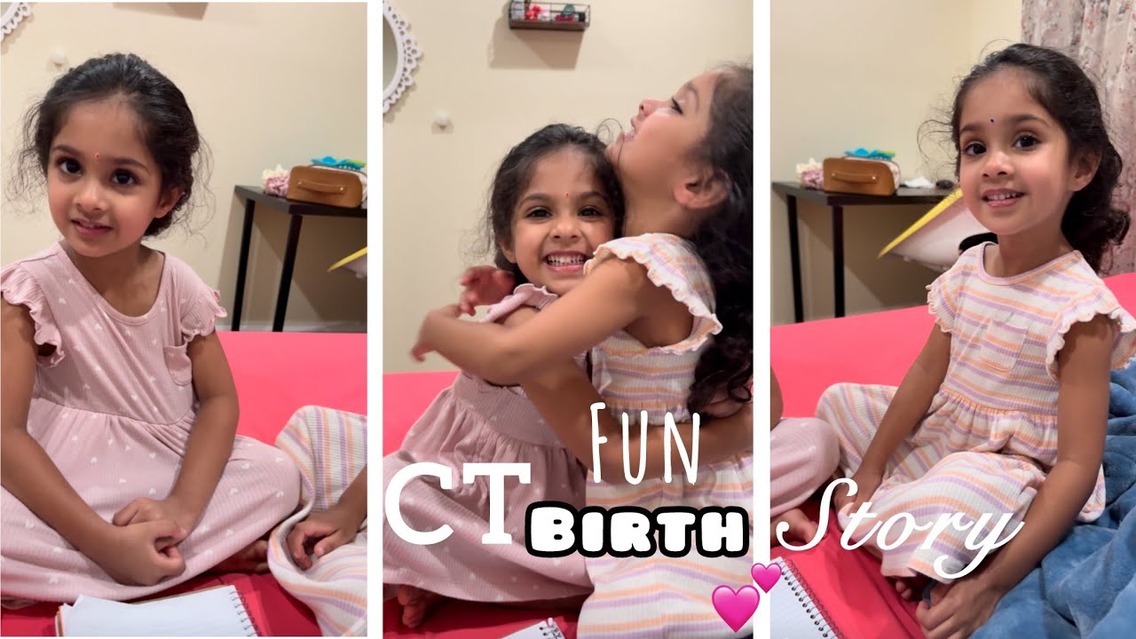 I love how seriously they are listening 🥰😂 #chaithratara 