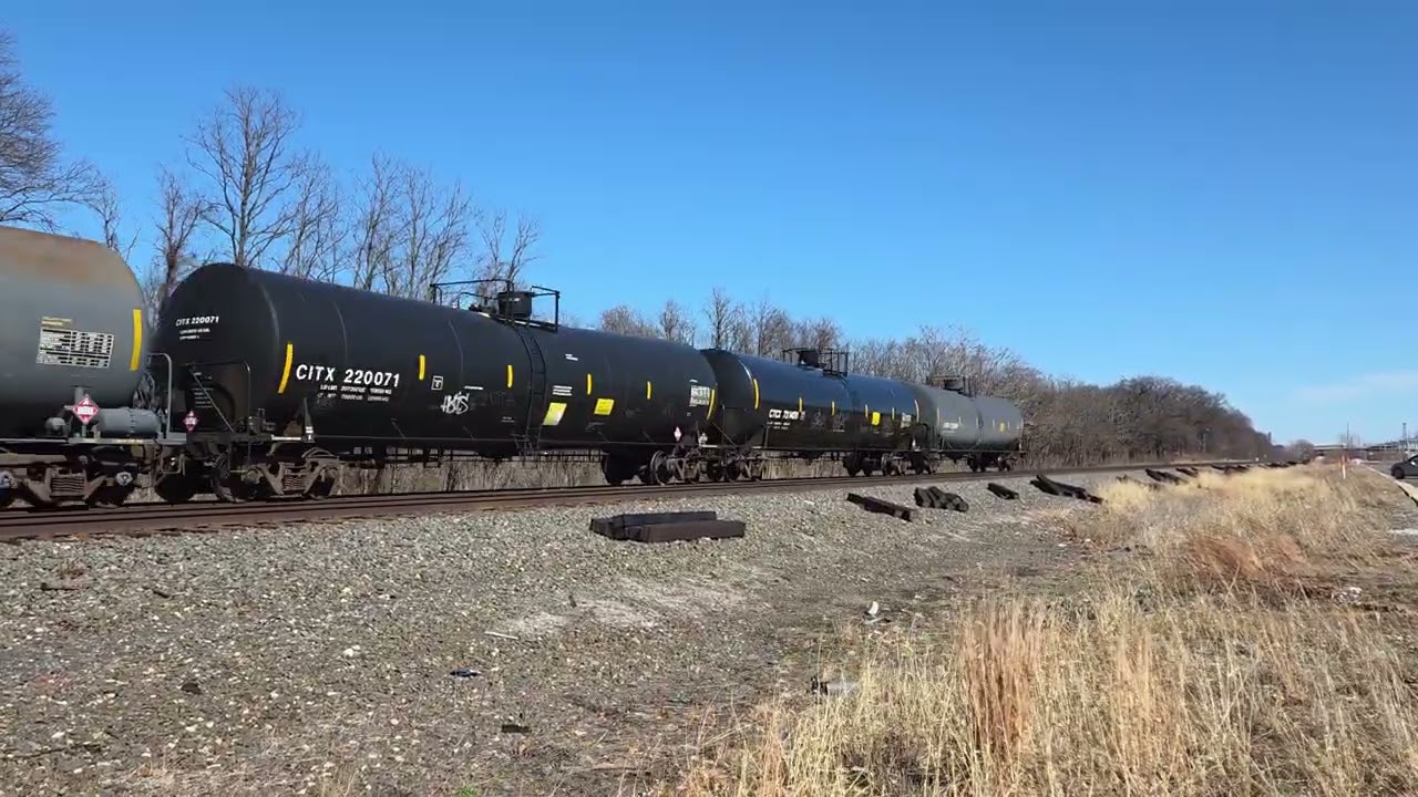 Railfanning Ogden Dunes Indiana 3-8-26