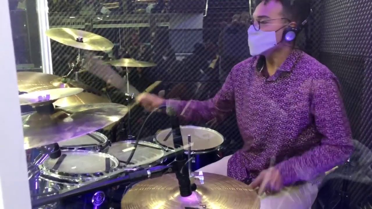 Hino da vitória - Cassiane - Drum Cam - Silas Hick