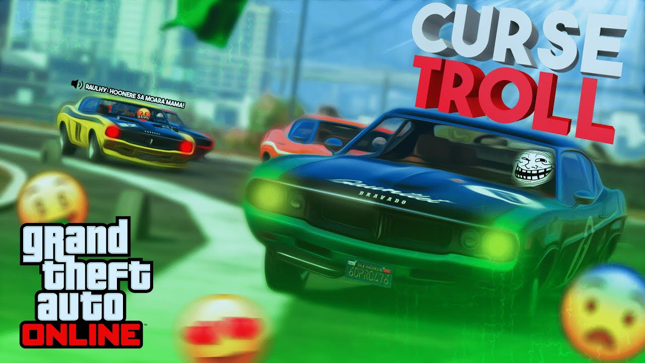 CURSE TROLL PE GTA 5 ONLINE CU RAUL SI LORIS [] MURIM DE RAS :))