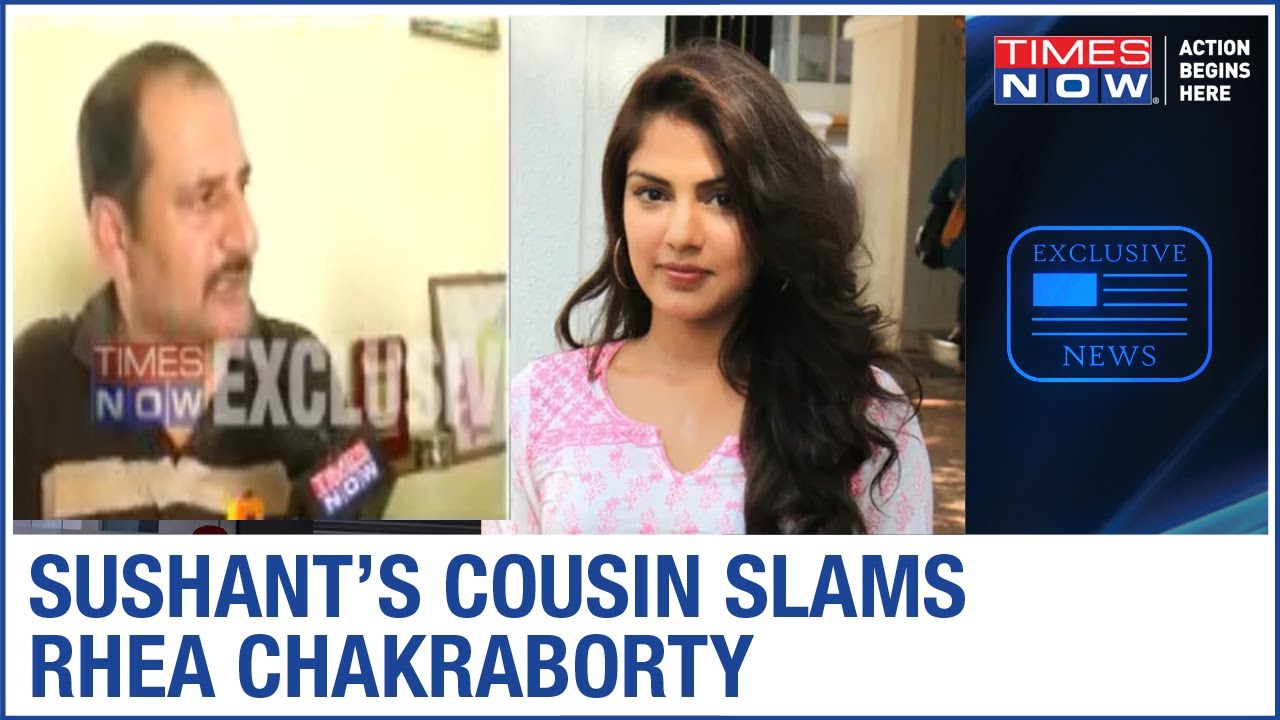 Sushant's cousin Neeraj Bablu SLAMS Rhea Chakraborty's false allegations; says she is defaming him
