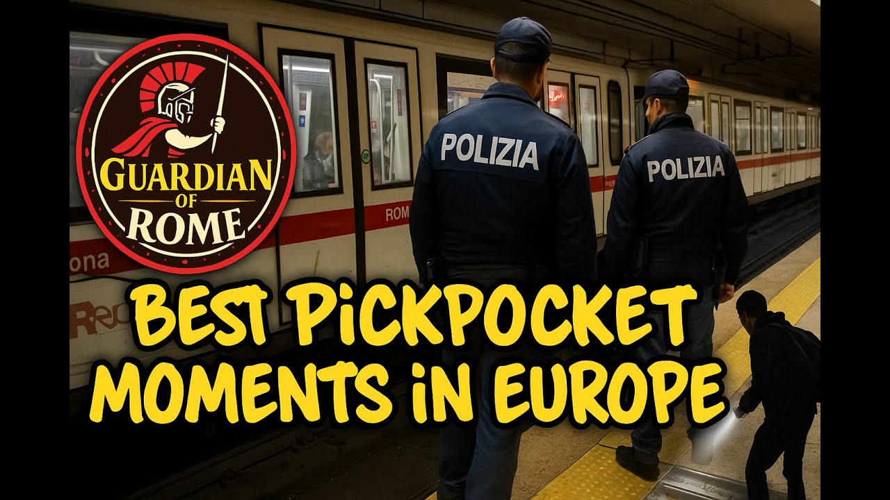 Pickpockets Exposed in The Metro in Europe, 2025 collection