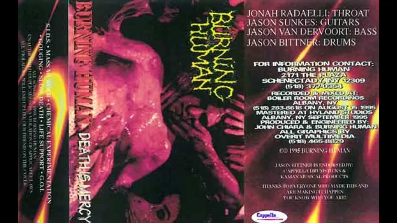 Burning Human - Death Is Mercy [Full Demo - 1995]