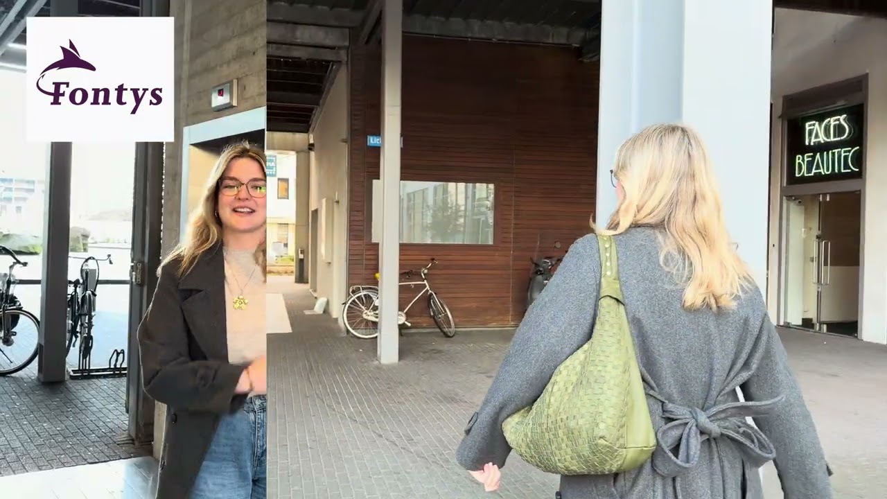 Hier vind je de ingang van onze locatie op de Emmasingel, Eindhoven