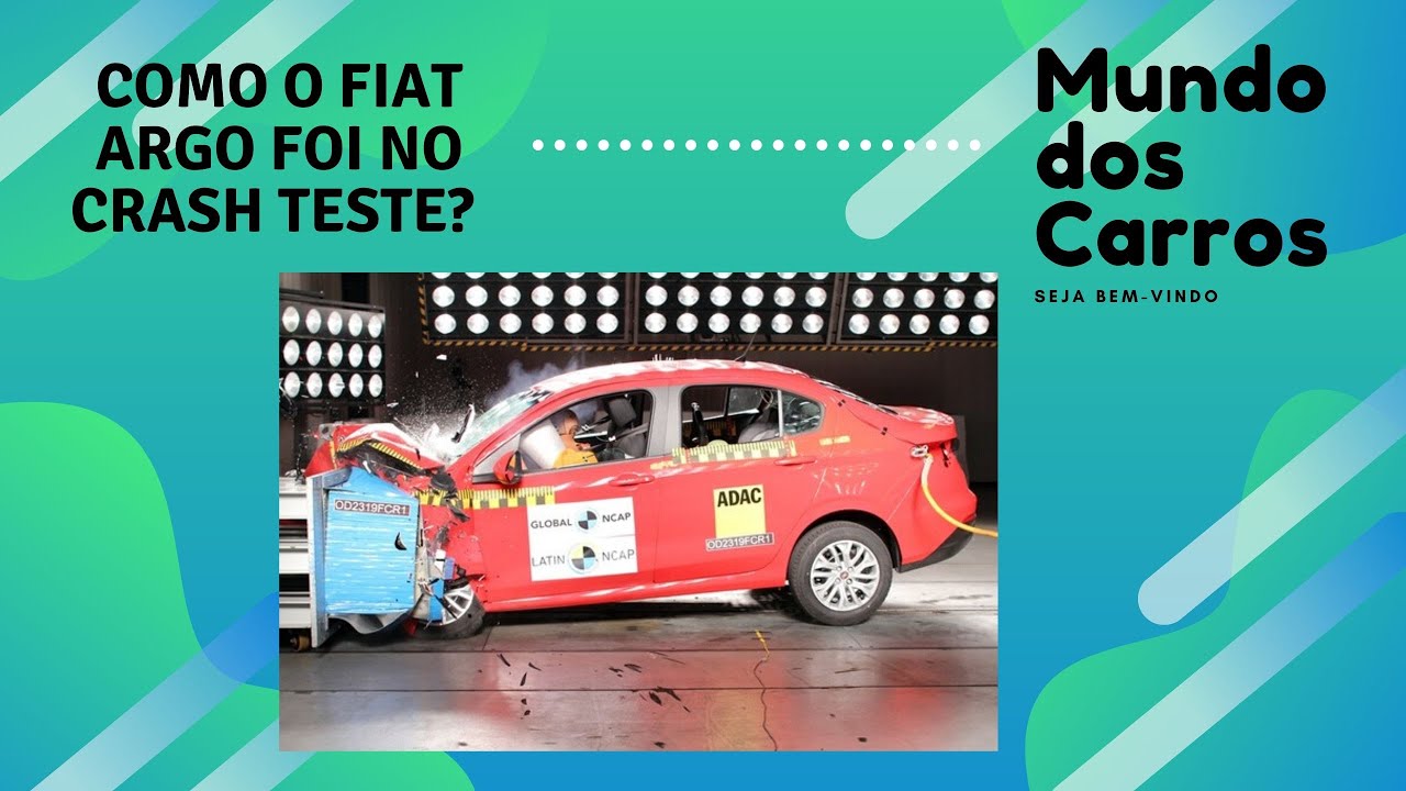 Como o Fiat Argo foi no crash teste?