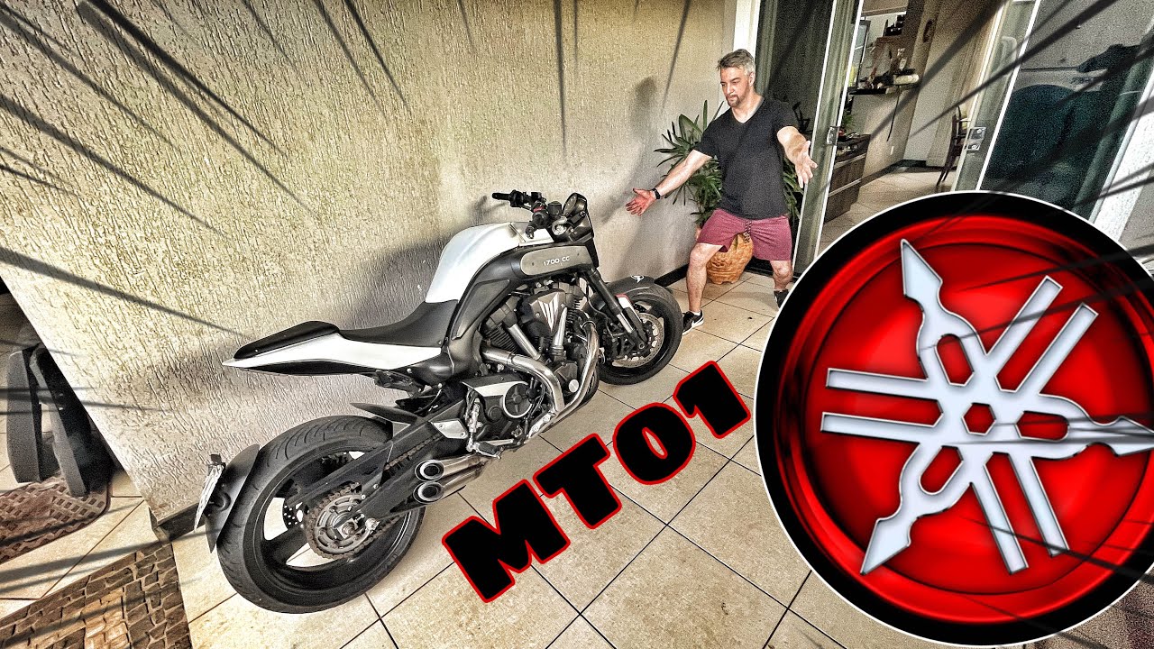 A MOTO QUE MAIS CHAMA ATENÇÃO - YAMAHA MT01 SUPER MODIFICADA