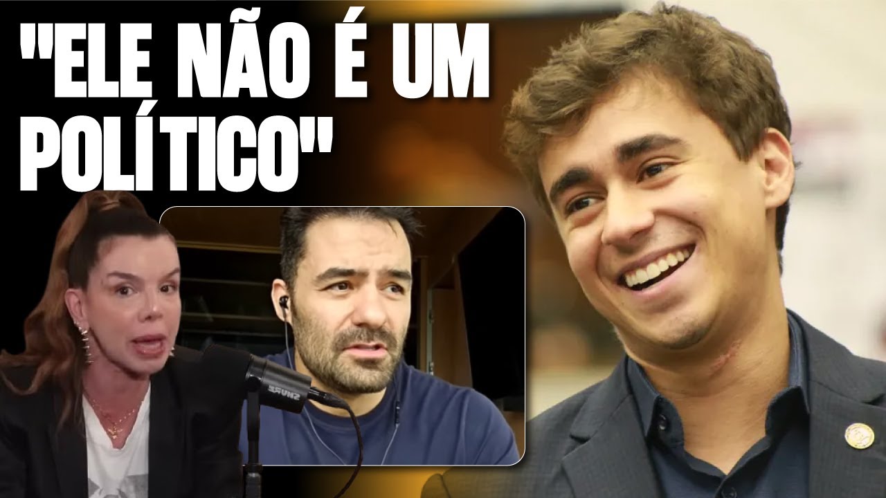 PENÉLOPE NOVA E ARTHUR DO VAL DISCUTEM SOBRE NIKOLAS FERREIRA