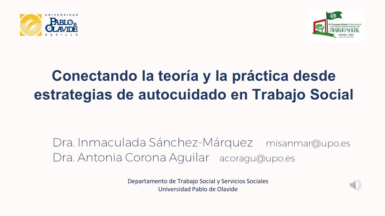 Conectando la teoria y la practica desde estrategias de autocuidado en Trabajo Social