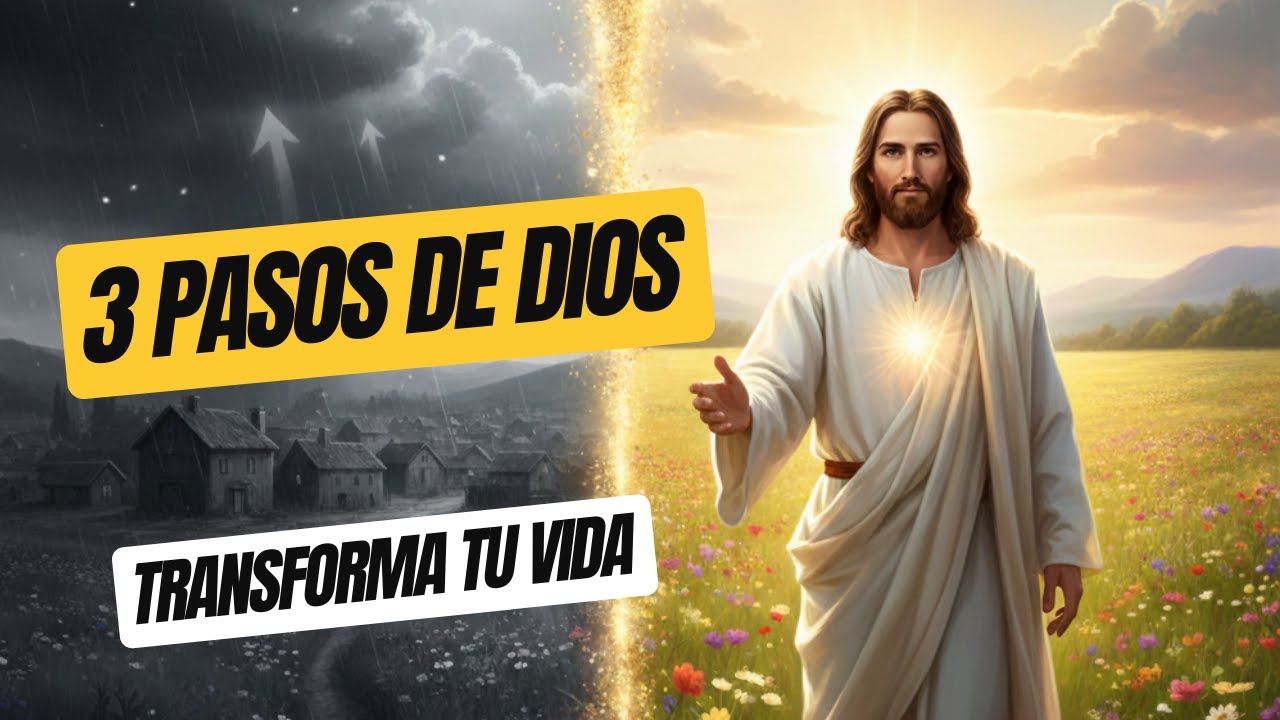 3 PASOS DE DIOS para transformar tu vida HOY