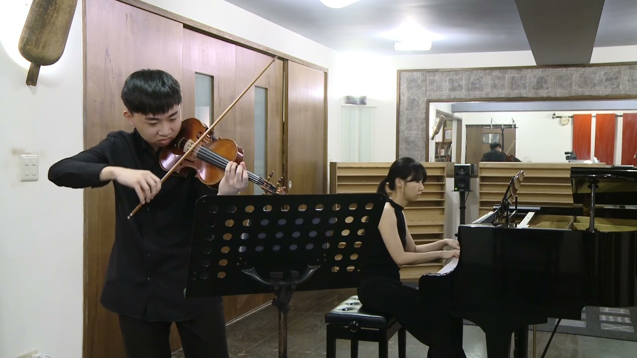 Johannes Brahms: Violin Sonata No. 3 in D minor, Op. 108 (邱于恩 Yu-An Chiou, 黃意淳 Angela Huang)