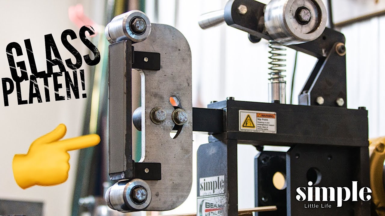 Installing a Glass Platen - Tool Time Tuesday from Simple Little Life