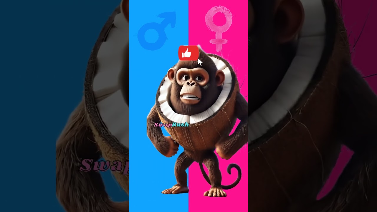 Brainrot Animals Gender Swap Part #319 - #italianbrainrot #tungtungtungsahur #shorts #genderswap