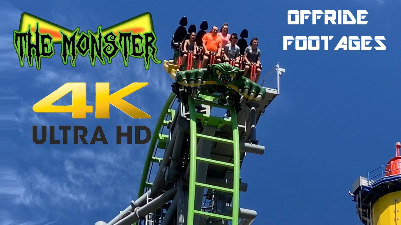 The Monster Offride Footages 4K At Adventureland