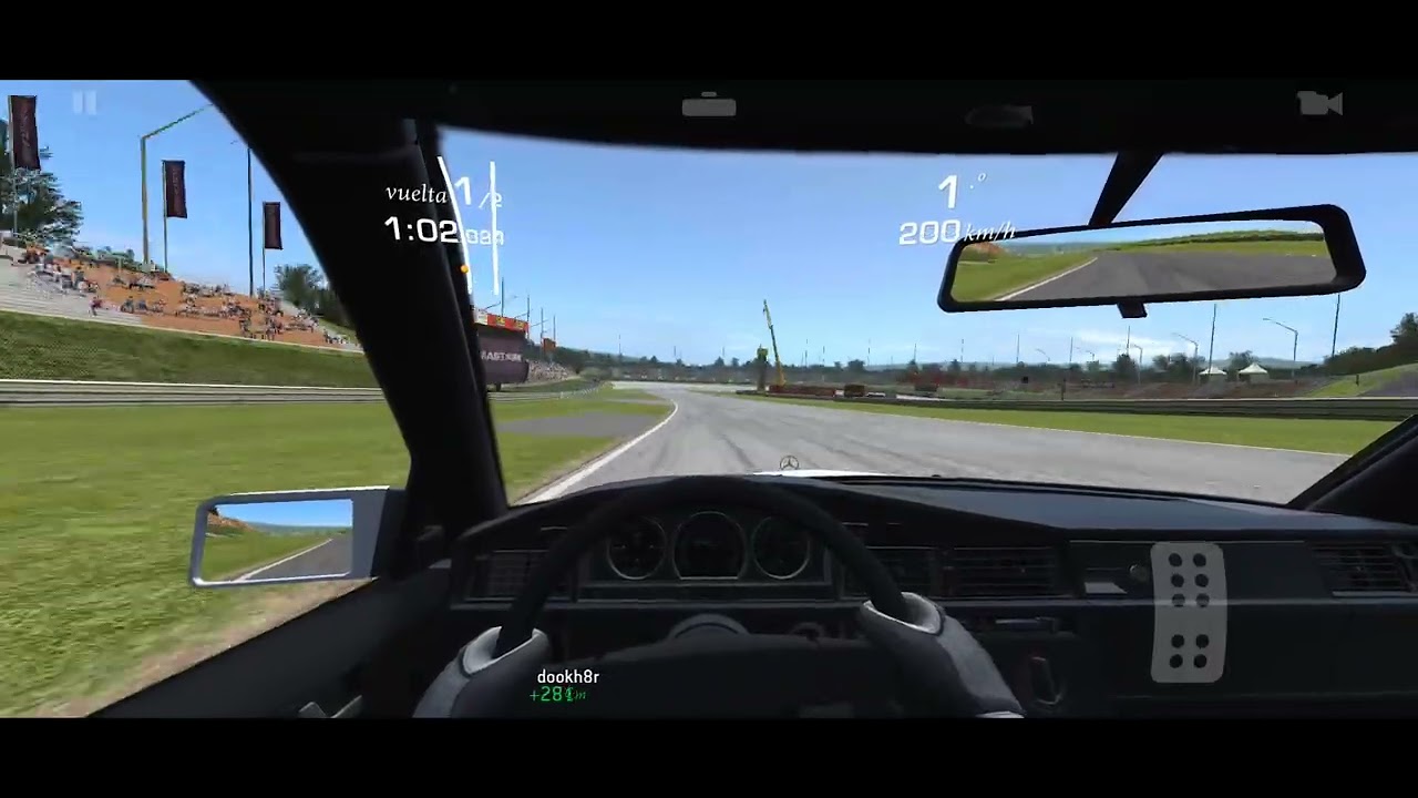 Una carrera de Real Racing 3.