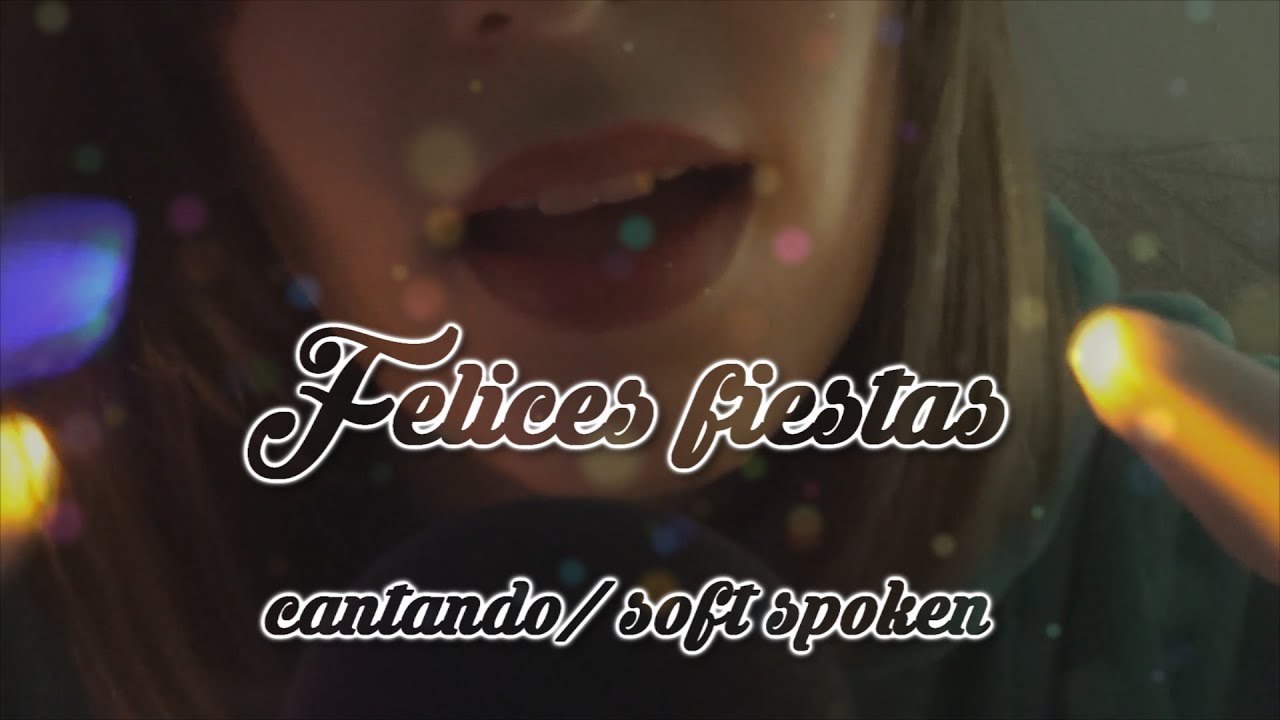 ASMR español cantando voz baja (Suéltalo)/soft spoken