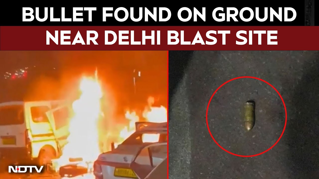 Delhi Blast Updates | Bullet Found On Ground Near Delhi Blast Site