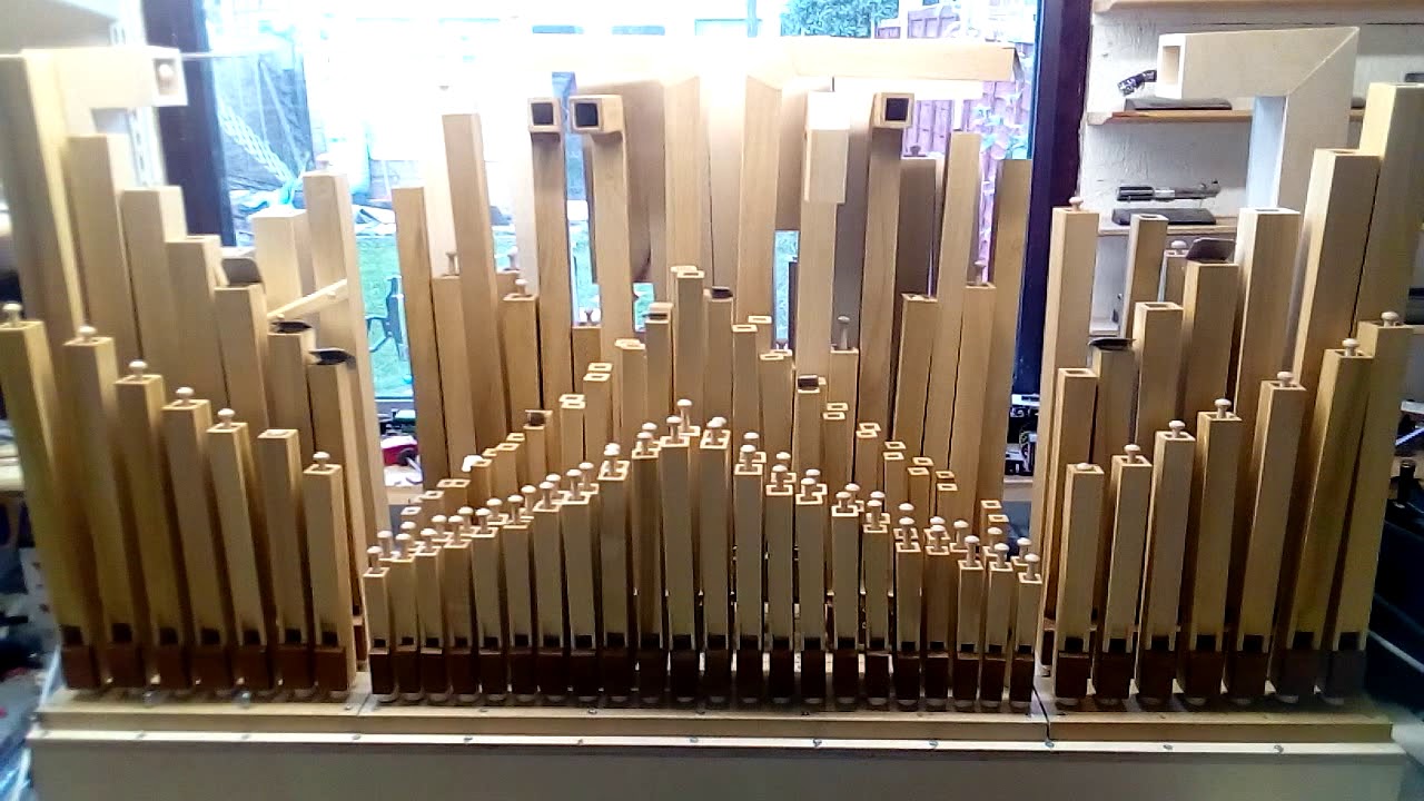 New 65 note windchest first play!