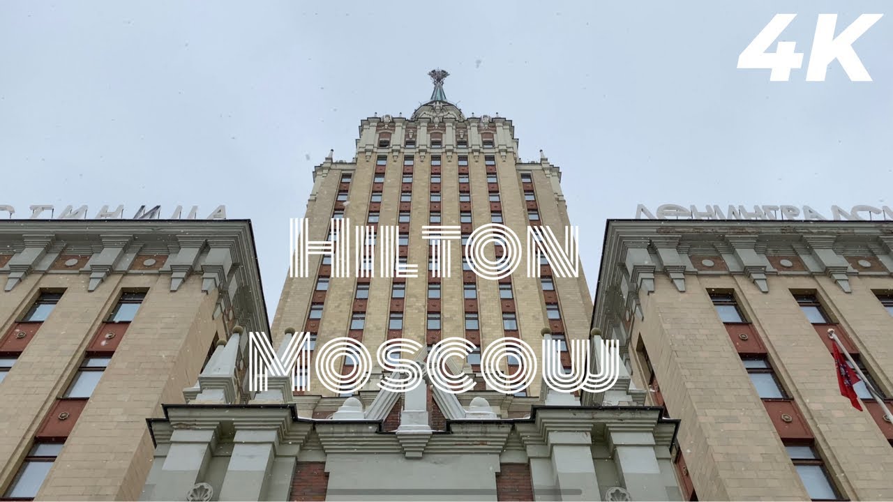 Hilton Moscow | Staying on the TOP FLOOR of this STALIN SKYSCRAPER | Soviet Building