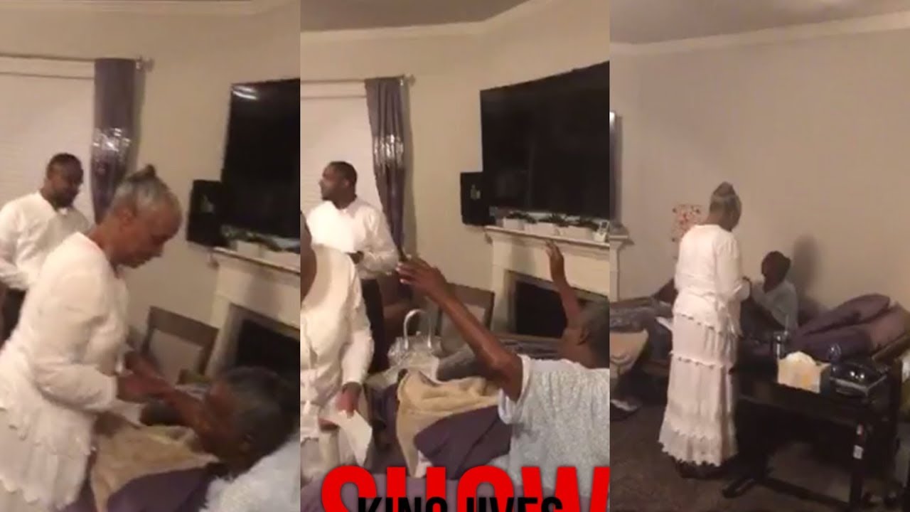 Mother G. Stacks Praying for Mother Pace | The Power Of Prayer