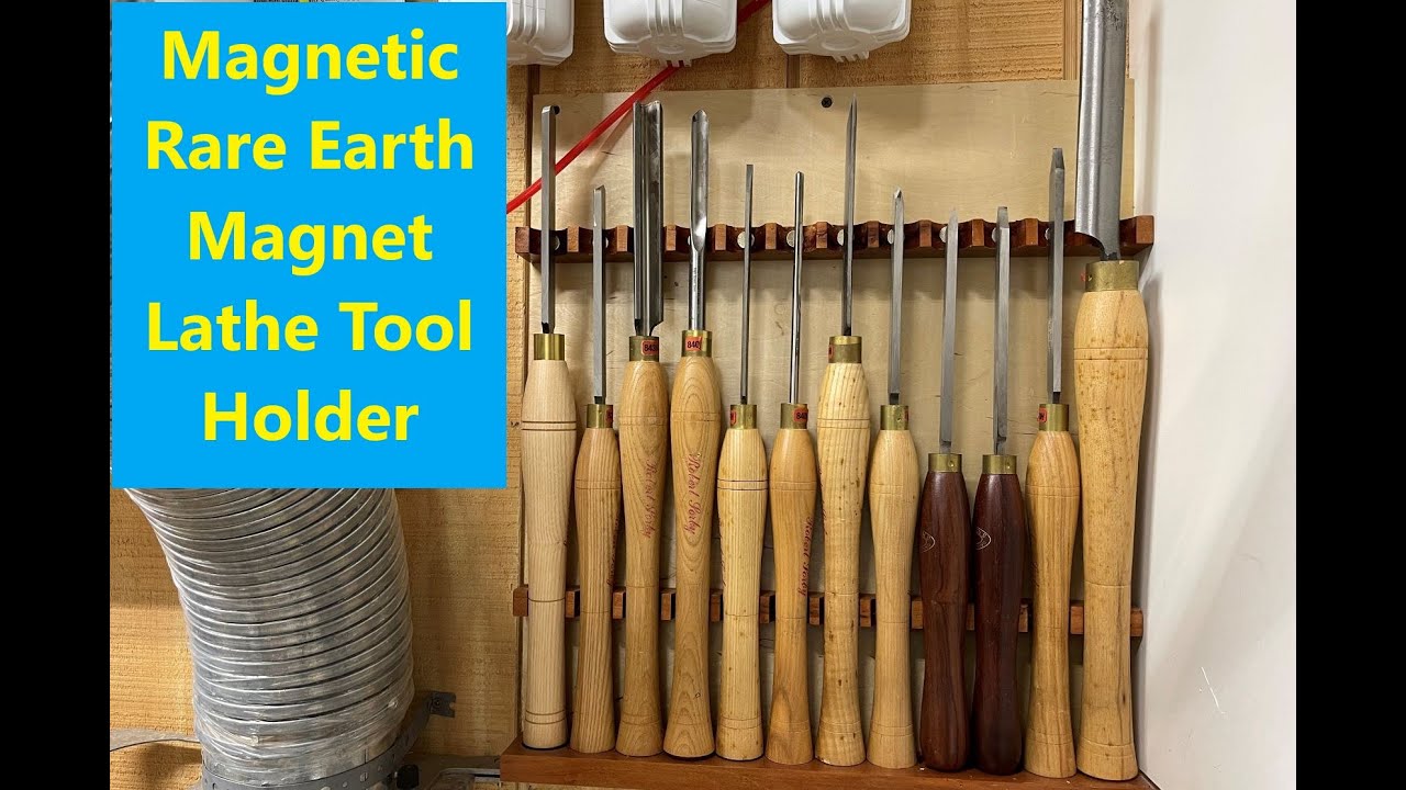 Magnetic Lathe Tool Rack Build Step by Step w Dr  Joe