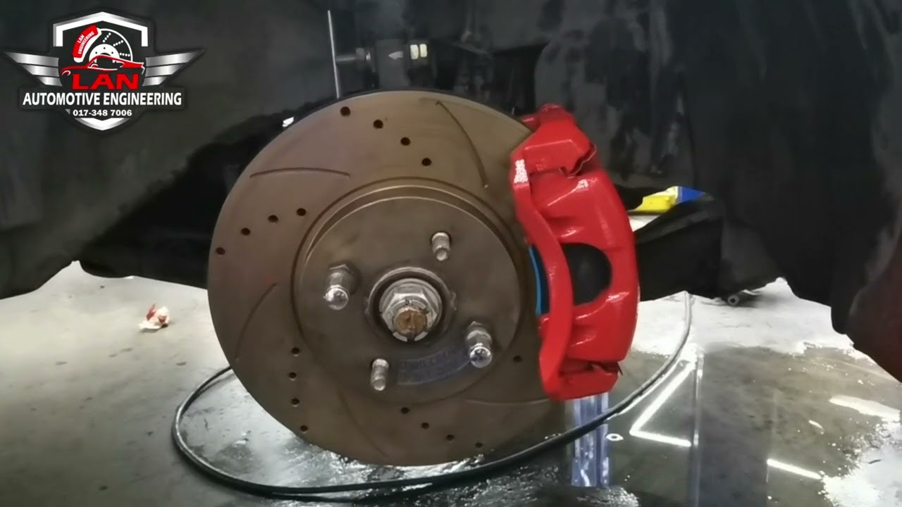 PROTON SAGA BLM  UPGRADE DICS BRAKE BARU!! MERECIK HABISSS