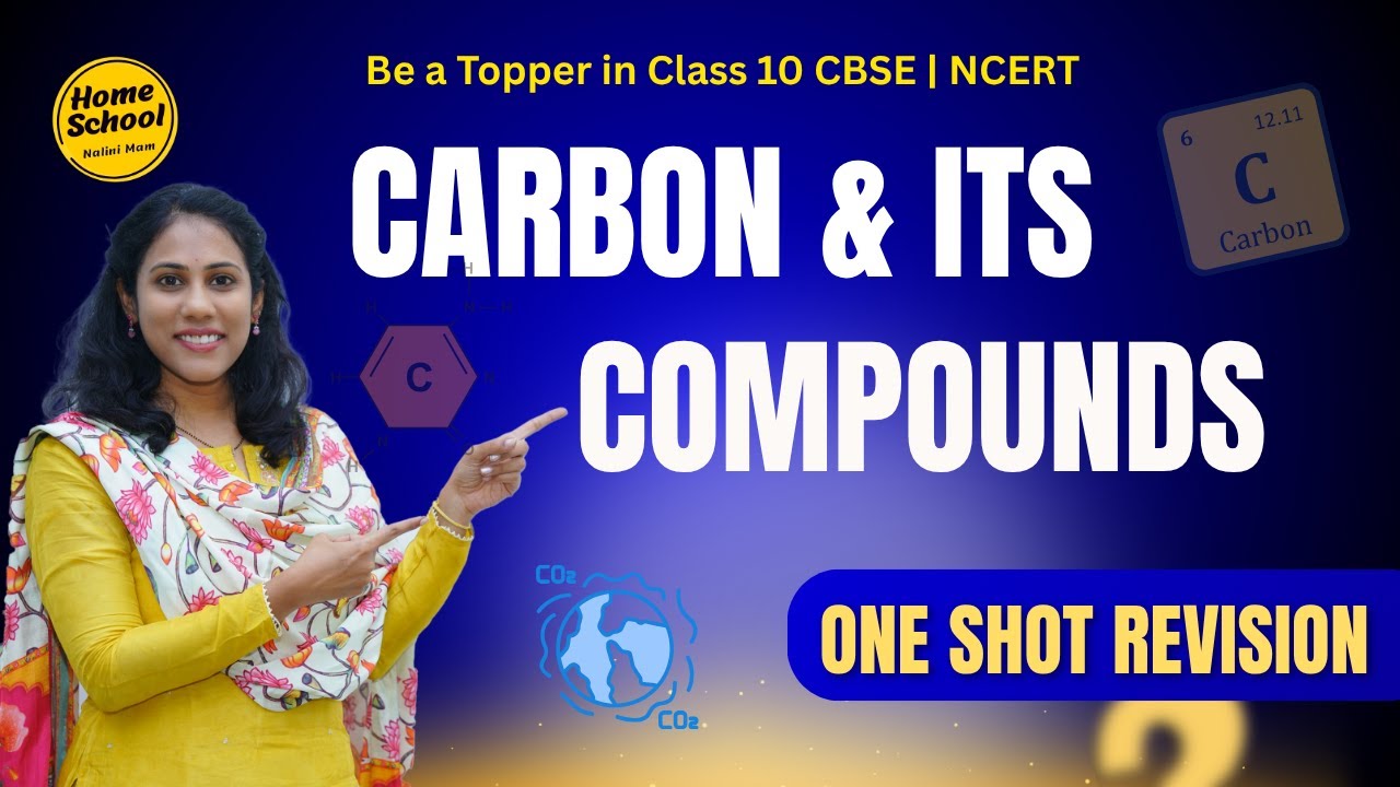 Carbon and its Compounds in ONE SHOT!!!! Class 10 Science| Tricks and Tips