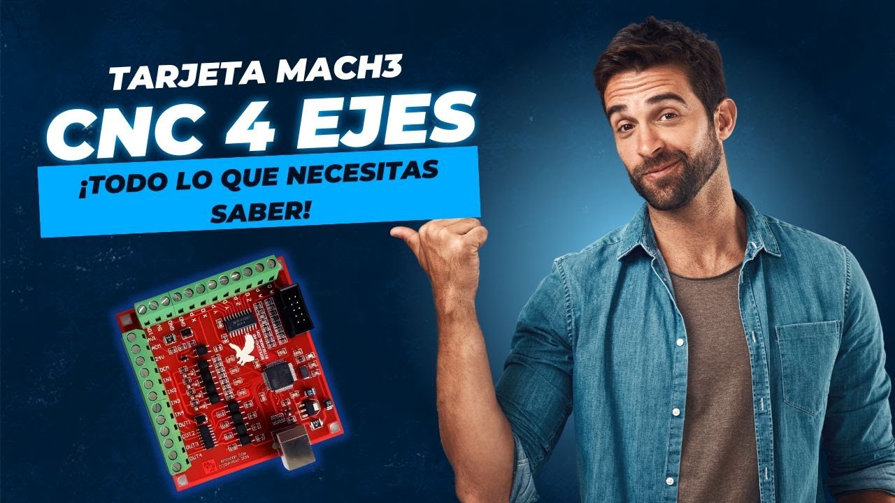 🔹 ¡Conoce la Controladora CNC Bitsensor de 4 Ejes! 🔹 | Económica, Versátil y Compatible 🚀