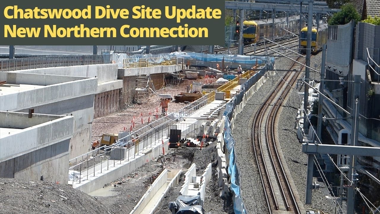 Sydney Metro Chatswood Dive Site Update - Northern Connection - October 2021