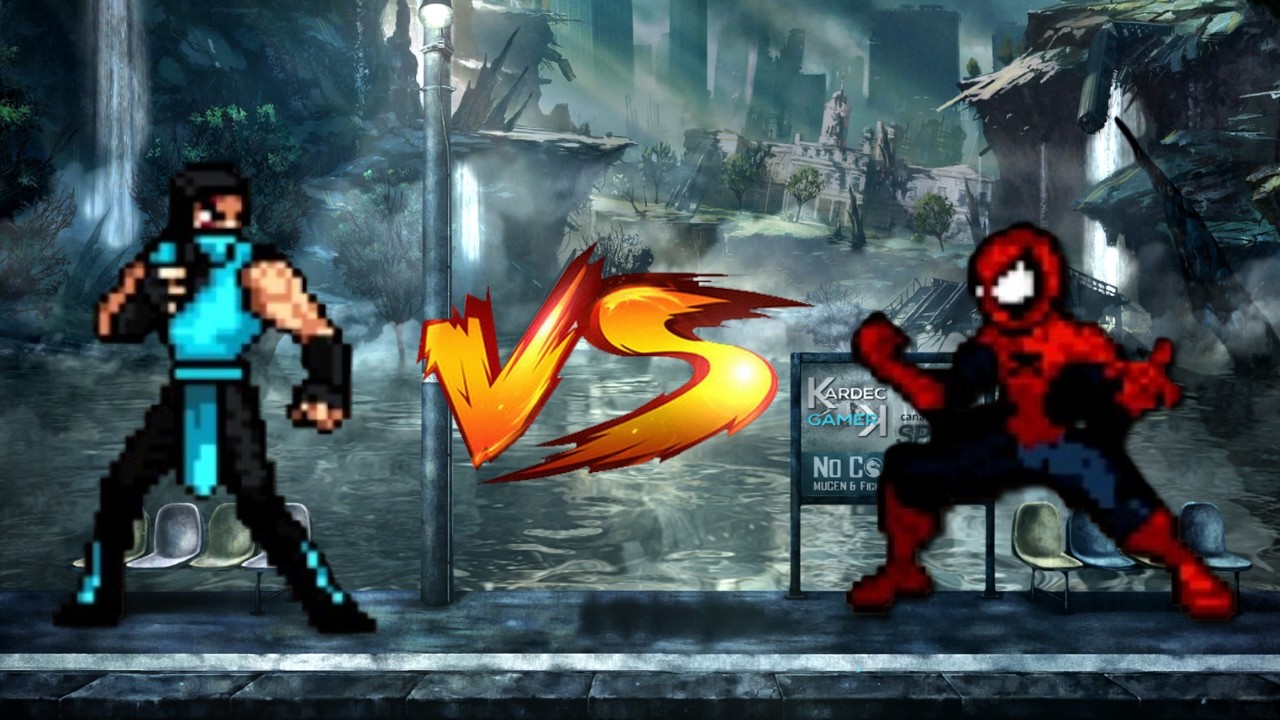Sub-Zero VS Spider-Man! | Mortal Kombat VS Marvel | Jump Force Mugen V14